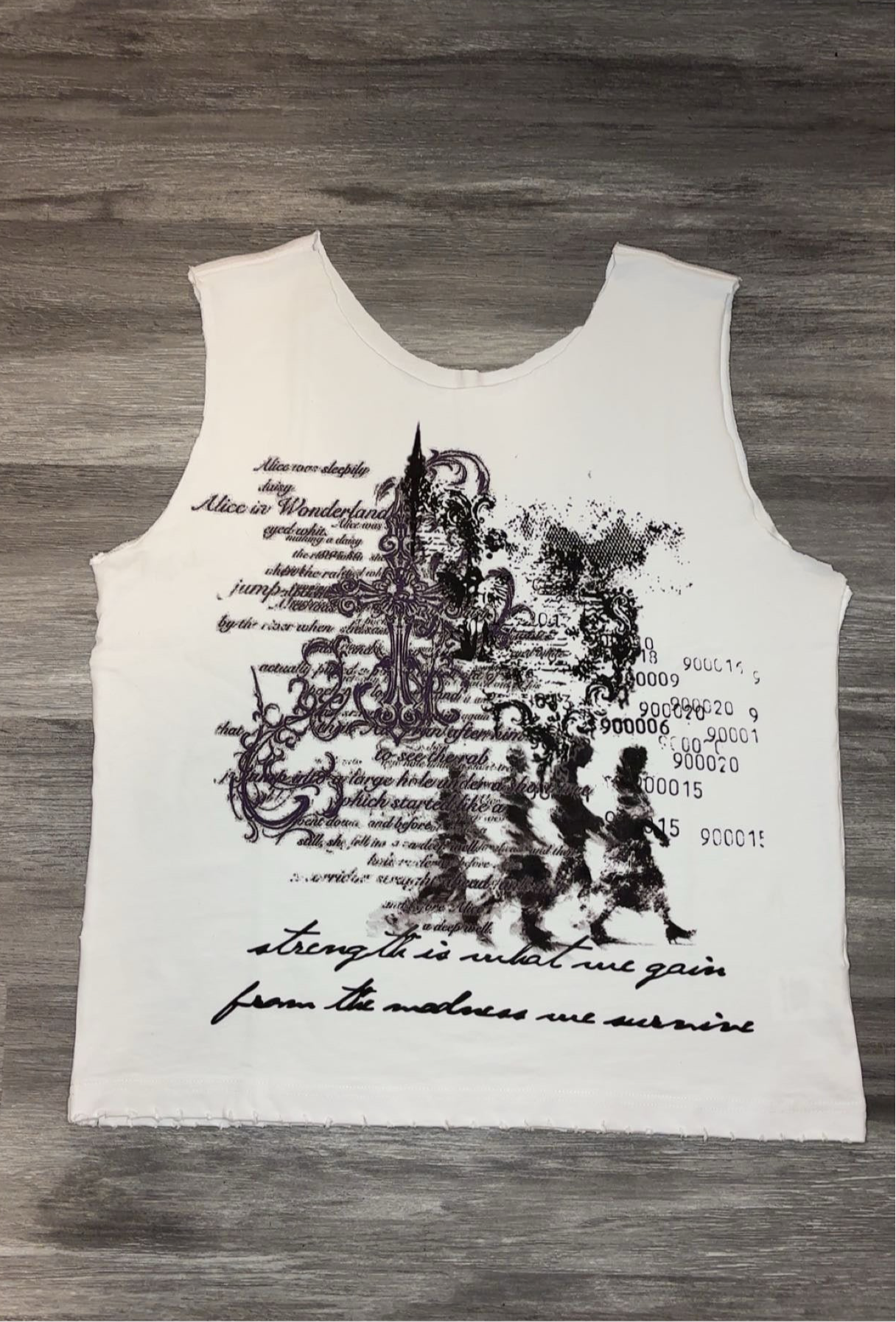 “SAINT “ sleeveless/ collar